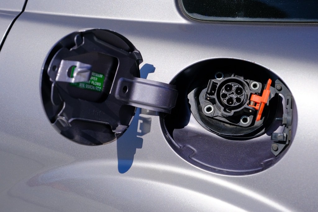 EV charging at a Woolworths supermarket