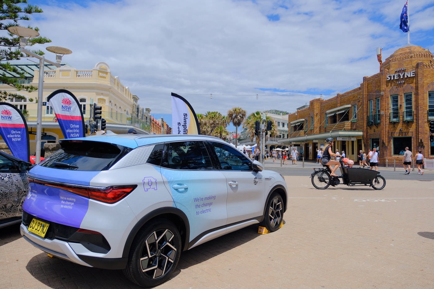 Manly Beach/Corso EV Display